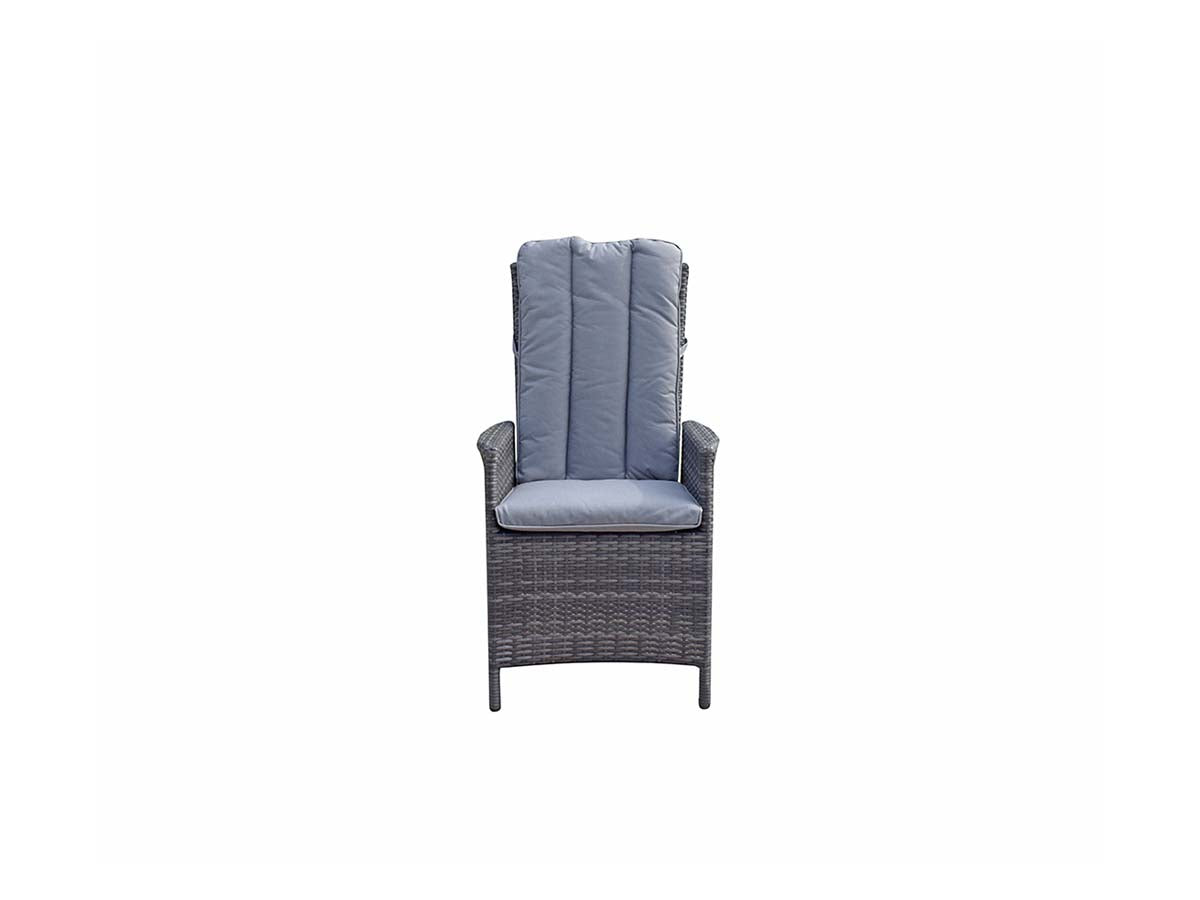 Signature Weave - Emily Outdoor Square Dining Set with HDPE Wood Effect Table Top